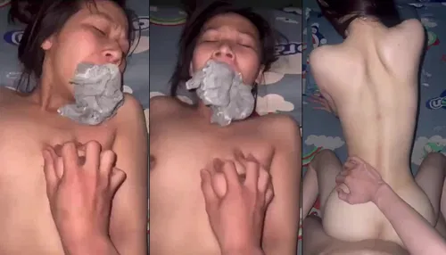 Em sinh viên mình dây chân dài em rên to quá phải nhét quần lót vào miệng